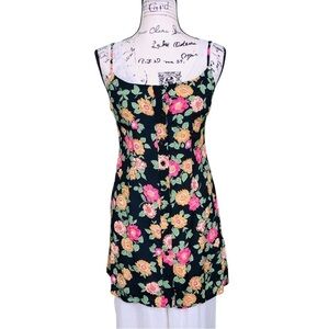 Reformation Floral Mini Dress